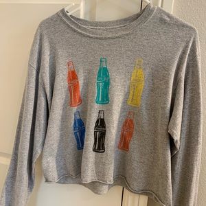 Grey Coca-Cola Long Sleeve